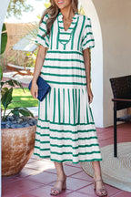 Luna Half Sleeve Vacation Dress