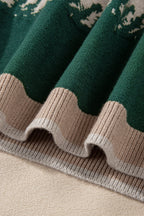 Sophia Pattern Drop Shoulder Sweater
