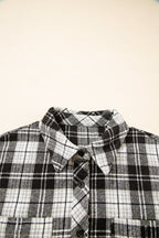Leona Plaid Print Chest Shirt
