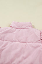 Ava Sleeve Snap Puffer Vest