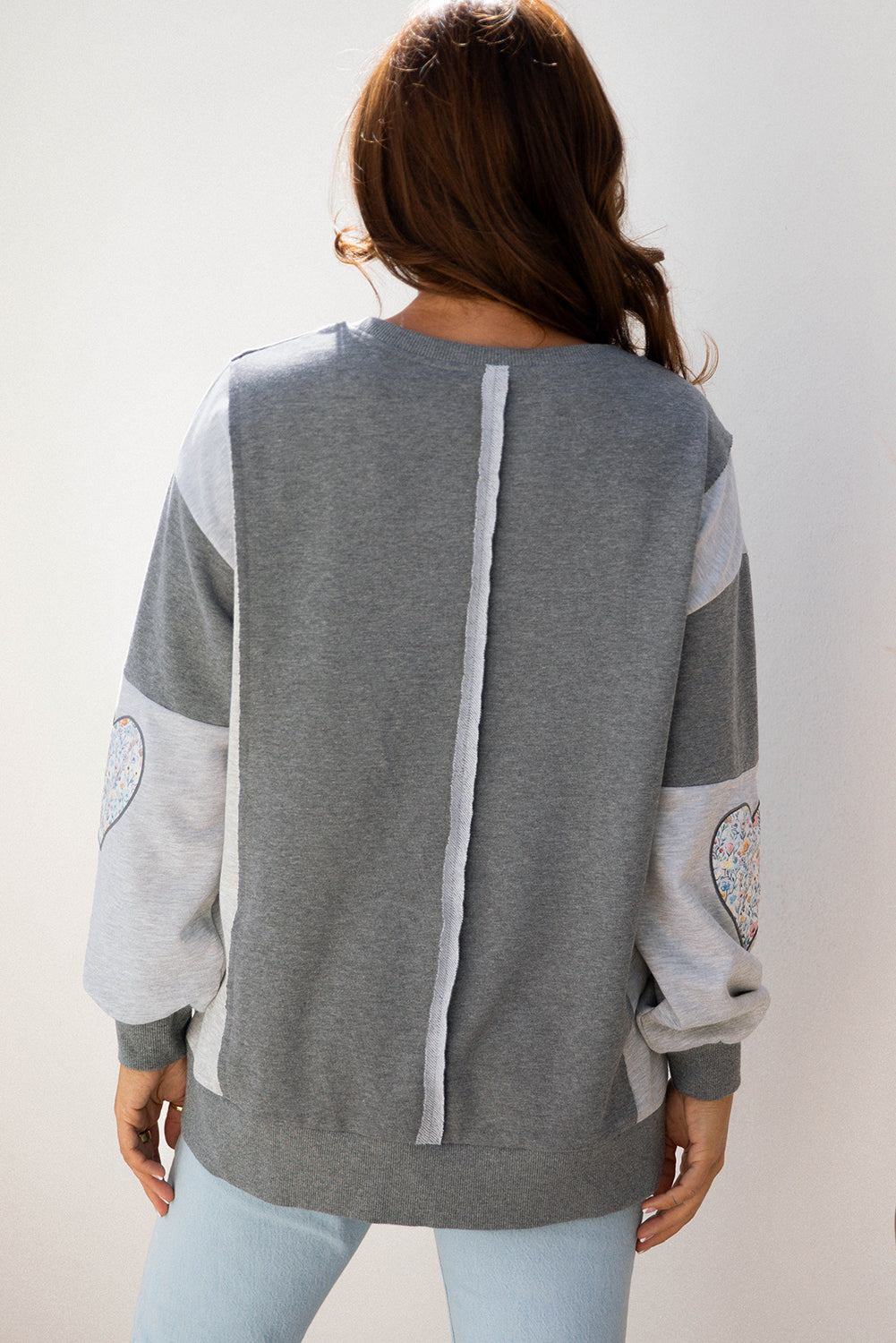 Payton Uneven Hem Chic Sweatshirt