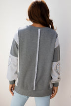 Payton Uneven Hem Chic Sweatshirt