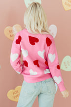 Aliyah Pattern Valentines Day Sweater