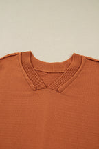 Abigail Edge Bubble Sleeve Sweater