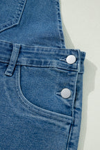 Maya Cropped Wide Leg Overalls