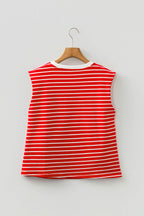 Ivy Trim Loose Tank Top