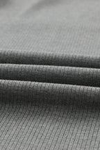 Elizabeth Crewneck Ribbed top Long Sleeve Top