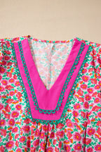 Annika Bubble Sleeve Mini Dress