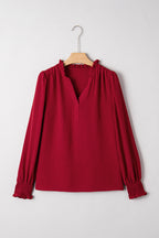 Karimya Long Sleeve Blouse Long Sleeve Top