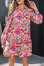 Analia Long Sleeve Mini Dress