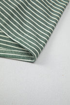 Capri Stripe Stretchy Long Sleeve Top