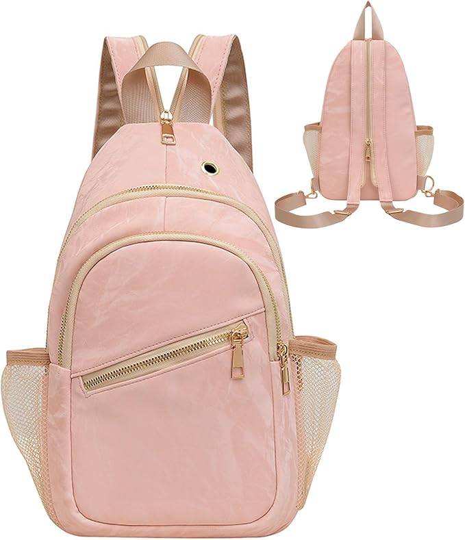 Pink Convertible Sling or Backpack Style