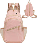 Pink Convertible Sling or Backpack Style