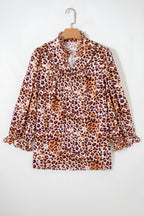 Angelina Frilled Stand PLUS Blouse
