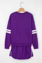 Sophia Shoulder Pullover Mini Skirt