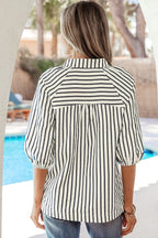 Harmoni Detail Short Sleeve Blouse