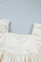 Greta Puff Sleeve Babydoll Dress
