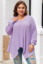 Rivka Exposed Seam Flowy PLUS Top