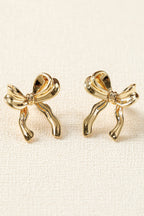 Chloe Design Plated Studded Earrings