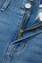 Hana Wash Cuffed Barrel Jeans