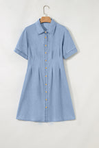Amaia Waist Short Sleeve Dress
