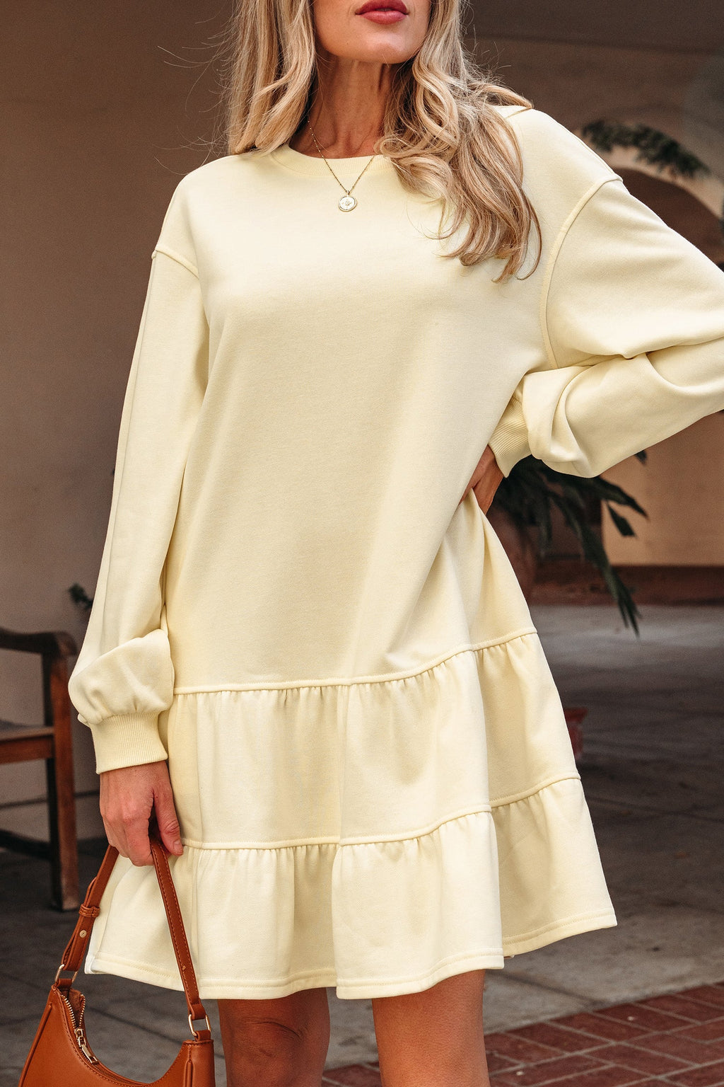 Ramona Sleeve Loose Mini Dress