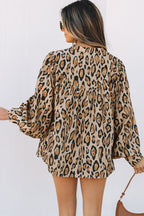 Alaiya Balloon Sleeve Casual Shirt