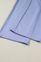 Rory Beau Flounce Long Sleeve Lounge Set