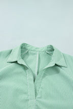Anaya Collar Short Sleeve PLUS Blouse