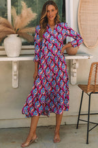 Lorelei Long Sleeve High Waist Dress