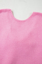 Olivia Backless Bubble Sleeve Sweater