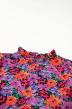 Ari Print Puff Sleeve Blouse