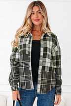 Scarlett Print Textured Knit Shacket