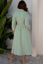 Veracella High Waist Midi Dress
