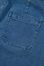 Maya Cropped Wide Leg Overalls