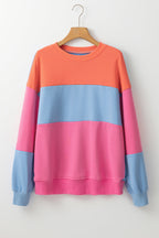 Isabella Patchwork Drop Shoulder Sweatshirt