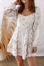 Lottie Detail Flared Mini Dress