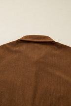 Galilea Corduroy Full Collared PLUS Shirt
