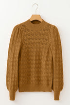 Aria Edge Balloon Sleeve Sweater
