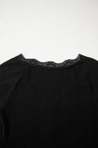 Waverly Sleeve Ribbed top Long Sleeve Top