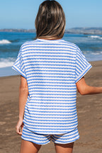 Madalyn Knitted Short Sleeve Top