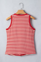 Monica Ribbed Knit Tank Top