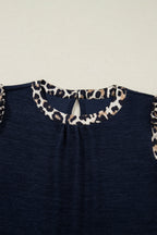 Ayra Patchwork Short Sleeve Top
