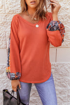 Karina Eyelet thermal Knit Top