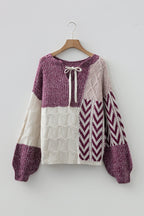 Elliott Back Loose Fit Sweater