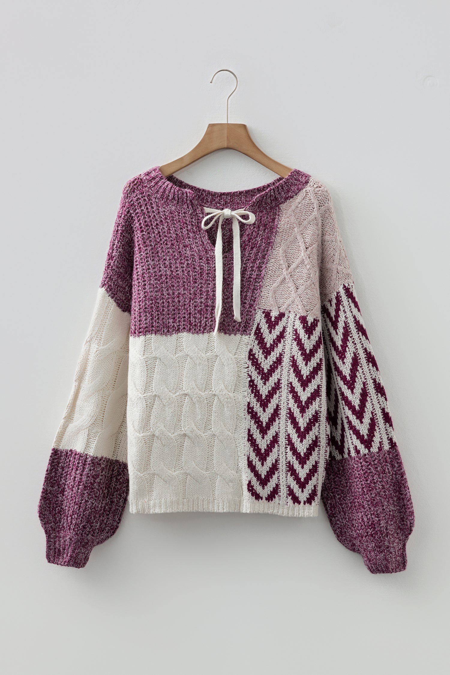Elliott Back Loose Fit Sweater