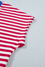 Skye Stripe Trim Tee Set