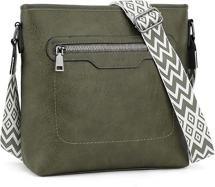 Olive Medium Size Crossbody
