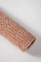 Luciana Eyelet Drop Shoulder Sweater