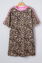 Kaiya Detail Loose T Shirt Dress